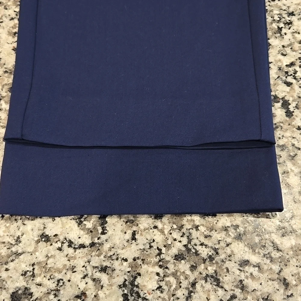 ZADIG & VOLTAIRE POMELO NAVY WOOL DRESS SLACKS. SIZE 40=LARGE. - Picture 12 of 13